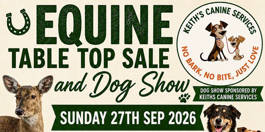 Indoor Equine Table Top Sale and Dog&nbsp;Show