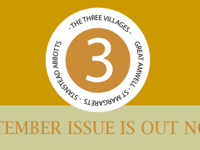 The September issue of The Three Villages is&nbsp;here!