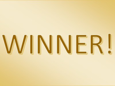 Competition winner!